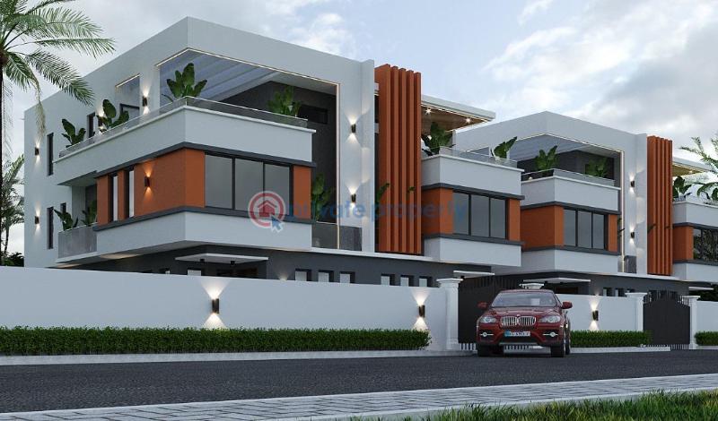 4 bedroom Semi detached Duplex For Sale Beautifully Crafted 4 Bedroom Semi Detached Duplex In A Secured Estate , Gbagada Gbagada Lagos - 0
