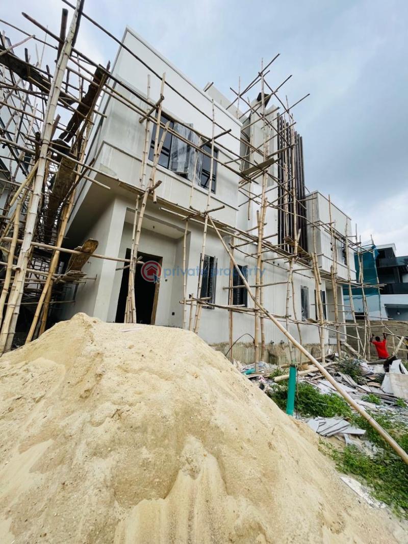 4 bedroom Semi detached Duplex For Sale Beautifully Crafted 4 Bedroom Semi Detached Duplex In A Secured Estate , Gbagada Gbagada Lagos - 1