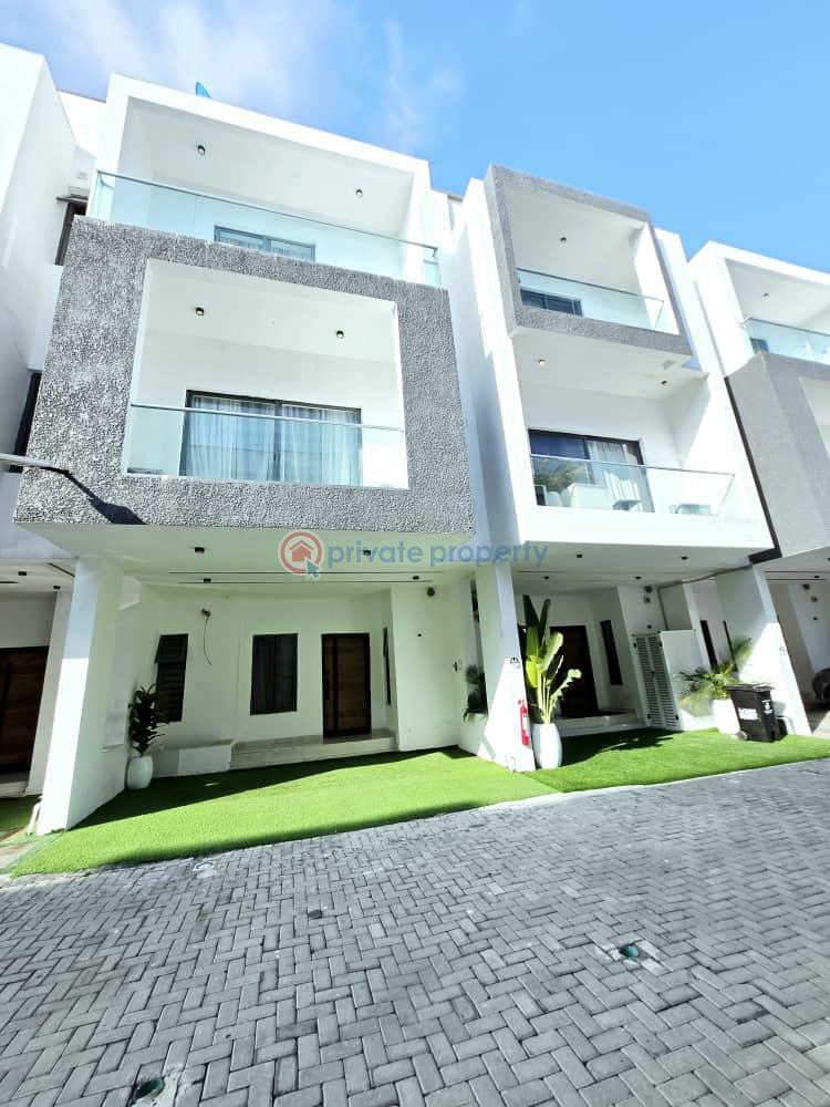 4 bedroom Terraced Duplex For Sale Orchid Road Chevron Drive Lekki Lagos - 0