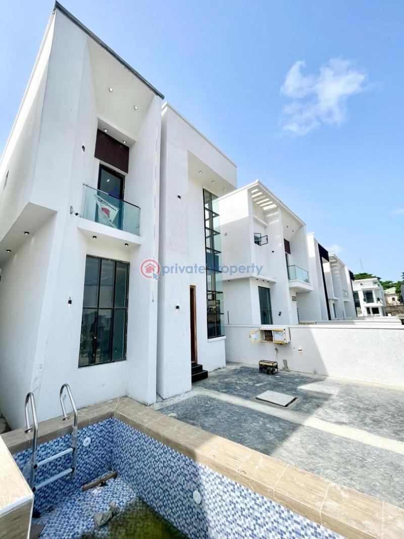4 bedroom Detached Duplex For Sale Chevron Drive Lekki Lagos - 1