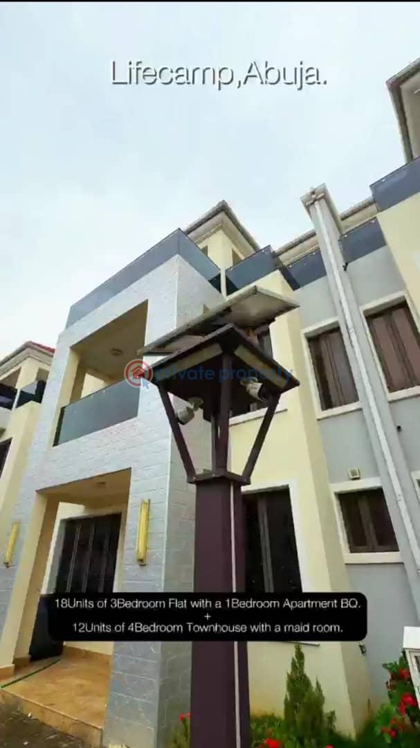 4 bedroom Terraced Duplex For Sale Life Camp Abuja Phase 3  - 3