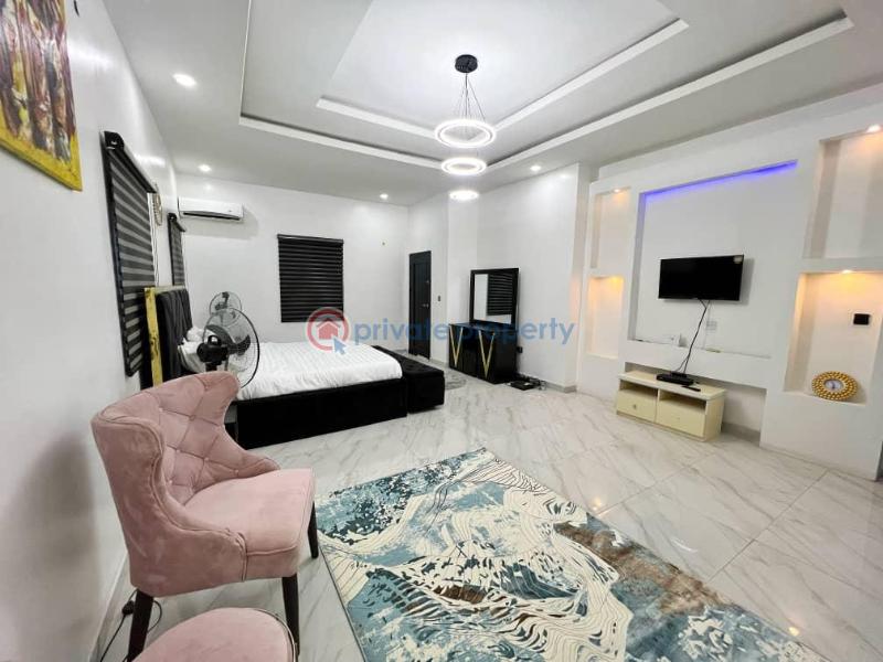 Beautifully furnished 4-bedroom detached duplex- shortlet - 5 4 bedroom Duplex Short let Osapa London Osapa Lekki Lagos - 5