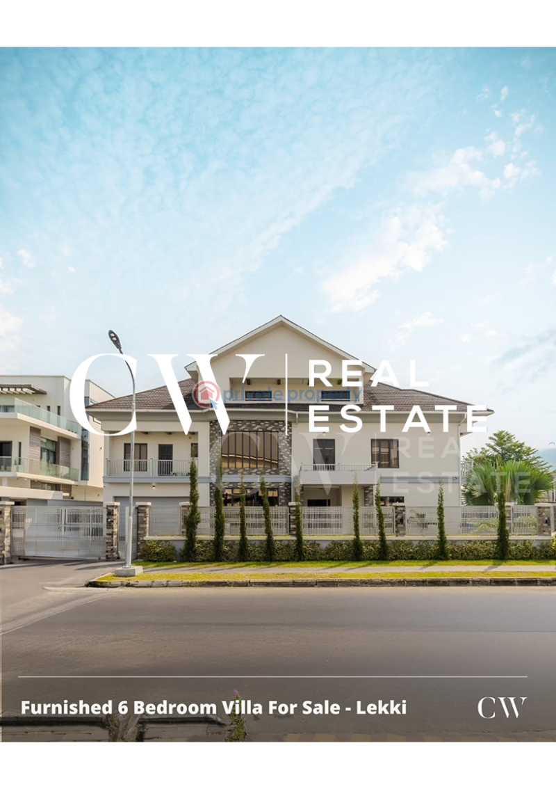 6 bedroom House For Sale Pinnock Beach Estate Lekki Lagos - 0