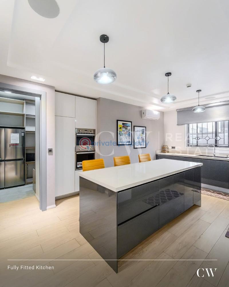 Beautifully furnished 6 bedroom villa with 2 bqs - 9 6 bedroom House For Sale Pinnock Beach Estate Lekki Lagos - 9