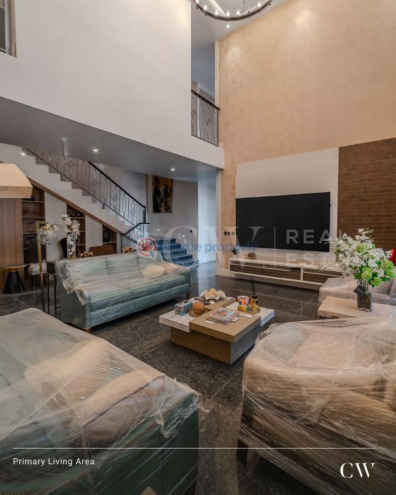 Beautifully furnished 6 bedroom villa with 2 bqs - 11 6 bedroom House For Sale Pinnock Beach Estate Lekki Lagos - 11