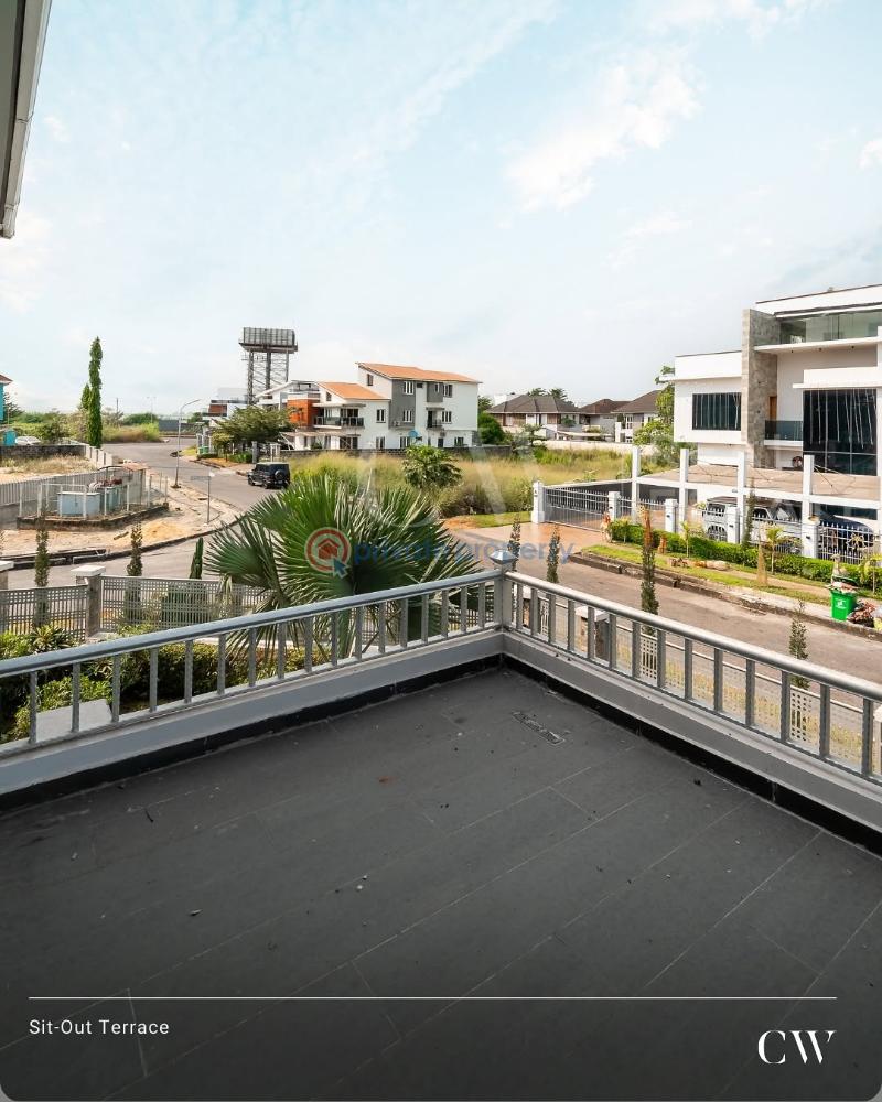 Beautifully furnished 6 bedroom villa with 2 bqs - 12 6 bedroom House For Sale Pinnock Beach Estate Lekki Lagos - 12