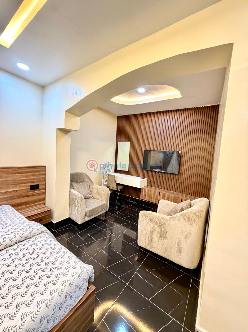 1 bedroom Studio Apartment Short let 238b, Kamar Adeyemi Crescent Games Village Abuja Phase 2  - 4