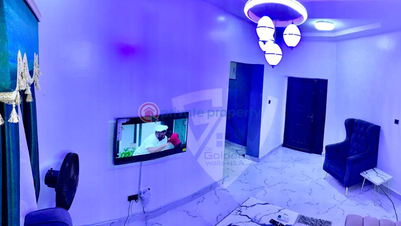 2 bedroom Short Stay Short let No 3 Jude Arinze Greenfield Estate Ago Palace Isolo Lagos - 1