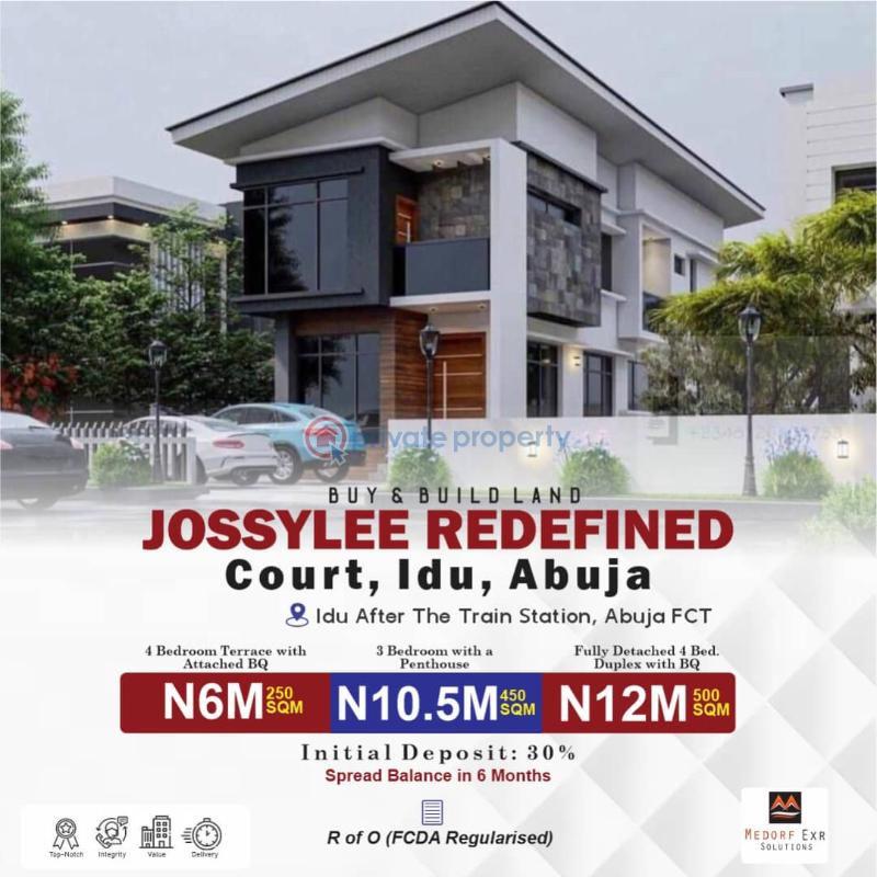 Residential Land For Sale Idu Layout After The Train Station Idu Industrial Abuja Phase 3  - 0