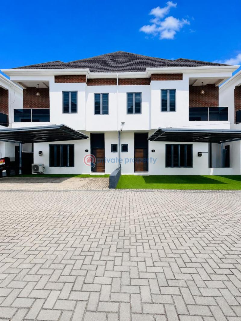 4 bedroom Semi detached Duplex For Rent Orchid Road Axis Lekki Lagos