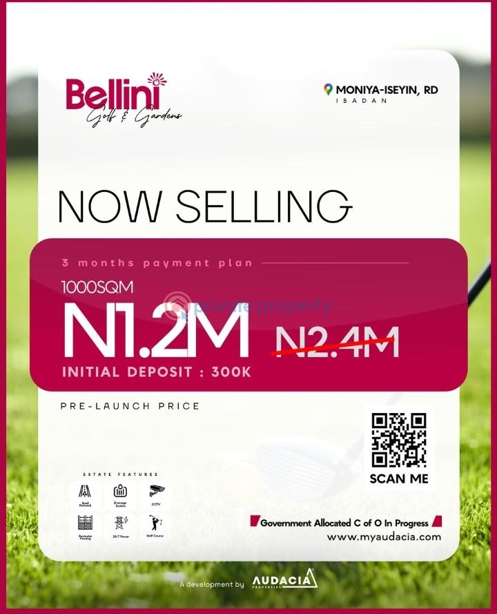 Land For Sale Moniya, Ibadan. Moniya Ibadan Oyo - 1