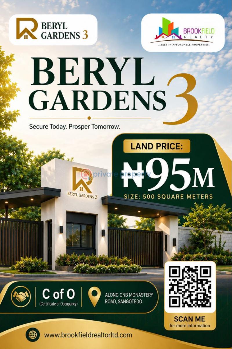 Residential Land For Sale Monastery Road Sangotedo Lagos