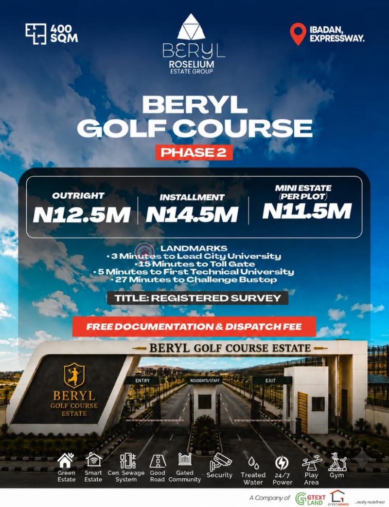 Residential Land For Sale Ibadan Oyo