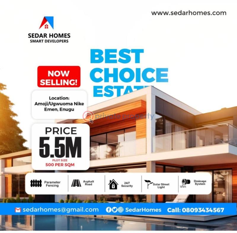 Land For Sale Amoji Ugwuoma Nike Enugu Suburb Enugu Area 
