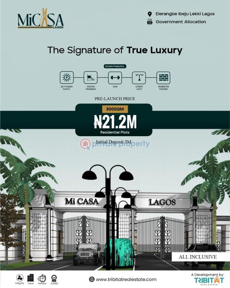 Residential Land For Sale Lekki International Airport, Alaro City. Eleran Igbe Ibeju-Lekki Lagos - 0