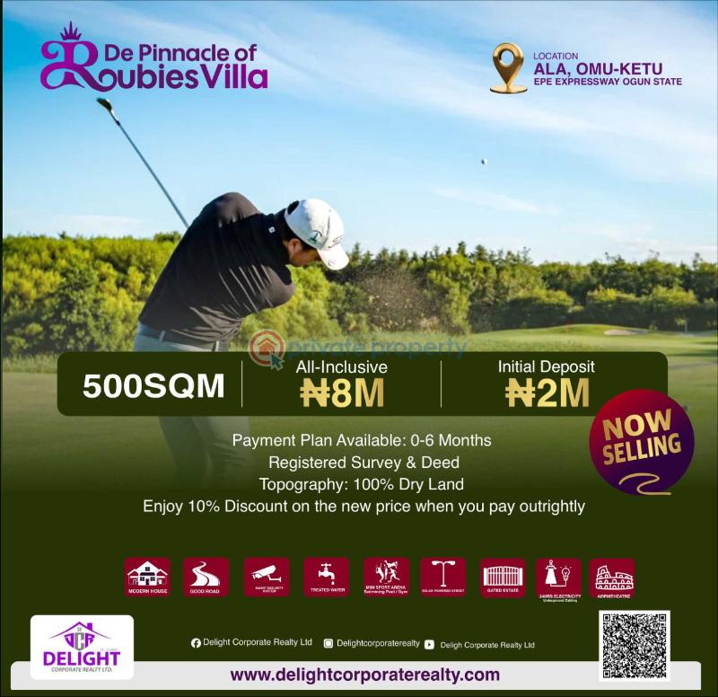 Mixed use Land For Sale Alaro City Epe Lagos