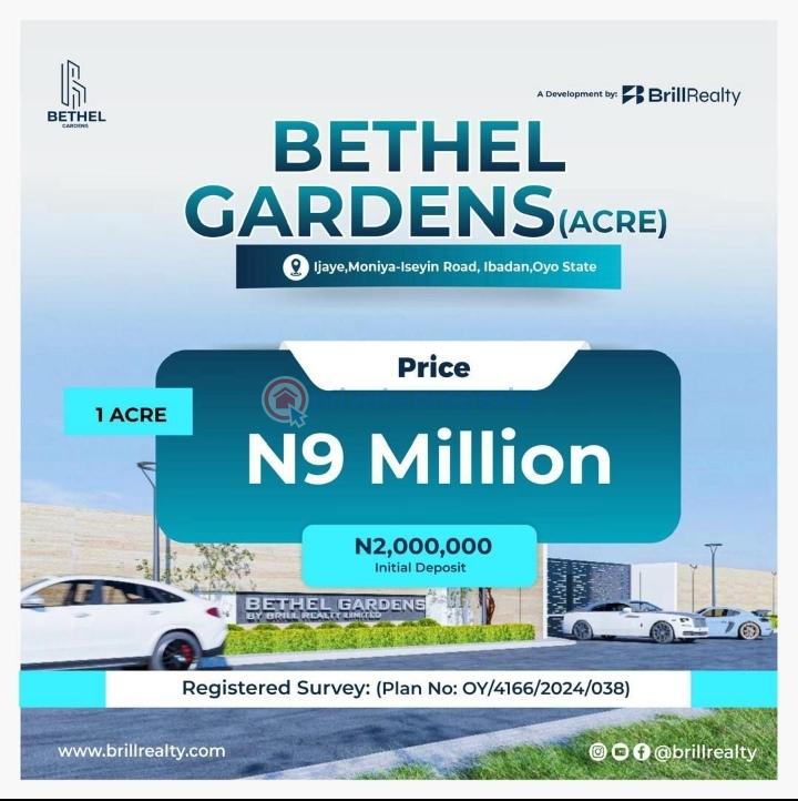 Residential Land For Sale Ijaye, Moniya Iseyin Road, Ibadan Oyo West, Oyo State. Moniya Ibadan Oyo - 2