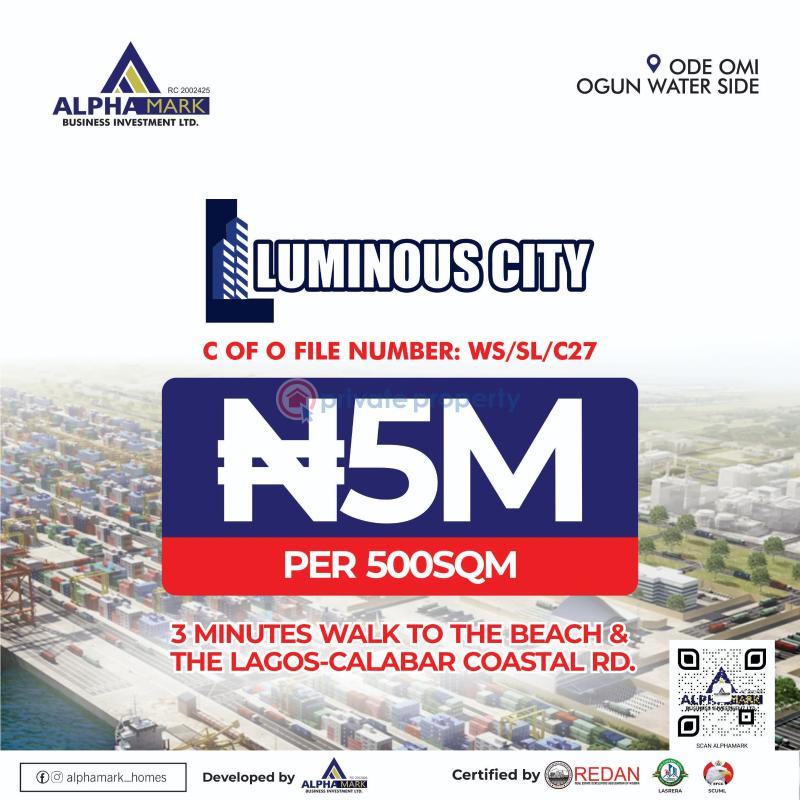 Residential Land For Sale Ode Omi Ogun Waterside  - 0