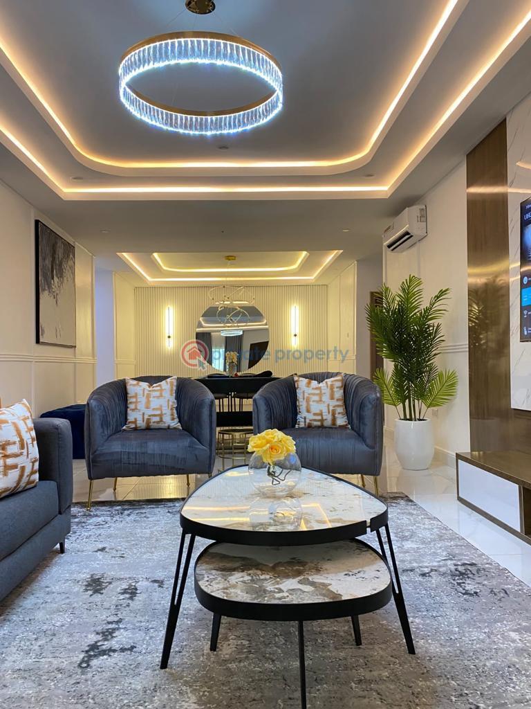 Blekn luxury three bedroom apartment - 1 3 bedroom Self Contain Short let Ikate Lekki Phase 2 Lagos - 1