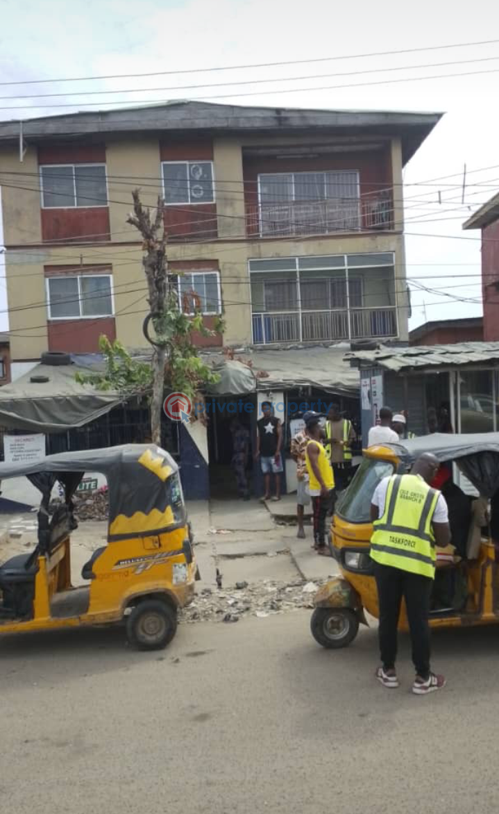 Block Of Flats For Sale Facing Okota Road Okota Isolo Lagos