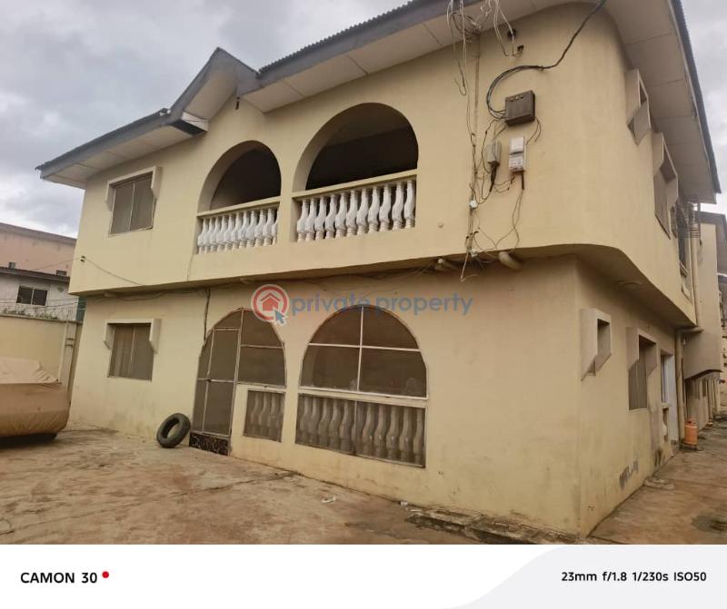 3 bedroom Block Of Flats For Sale Estate Abule Egba Lagos - 0