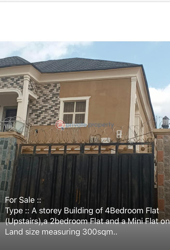 4 bedroom Block Of Flats For Sale Mobil Axis Oke Ira Ogba Oke-ira Ogba Lagos - 1