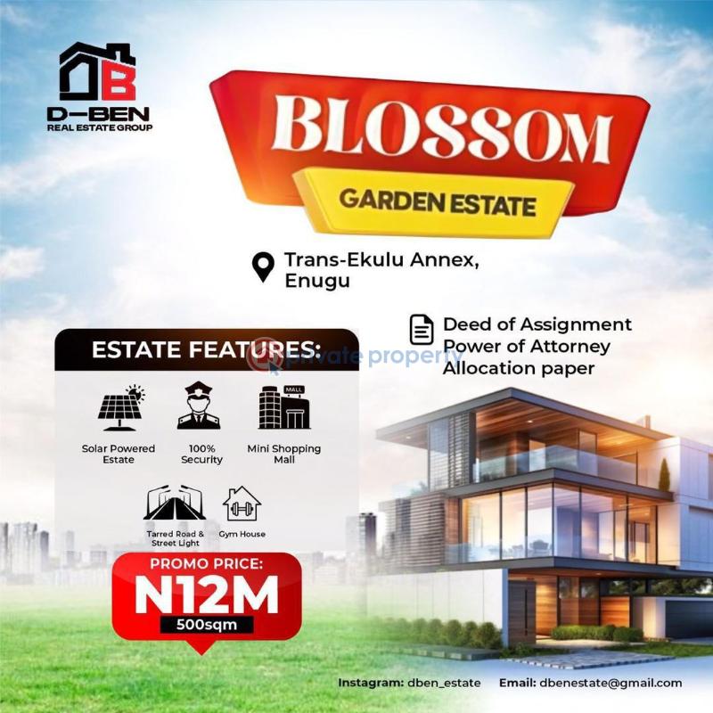 Residential Land For Sale Shoprite, Diamond Estate, Legacy Estate Along Onisha Express Way. Nkanu East Enugu