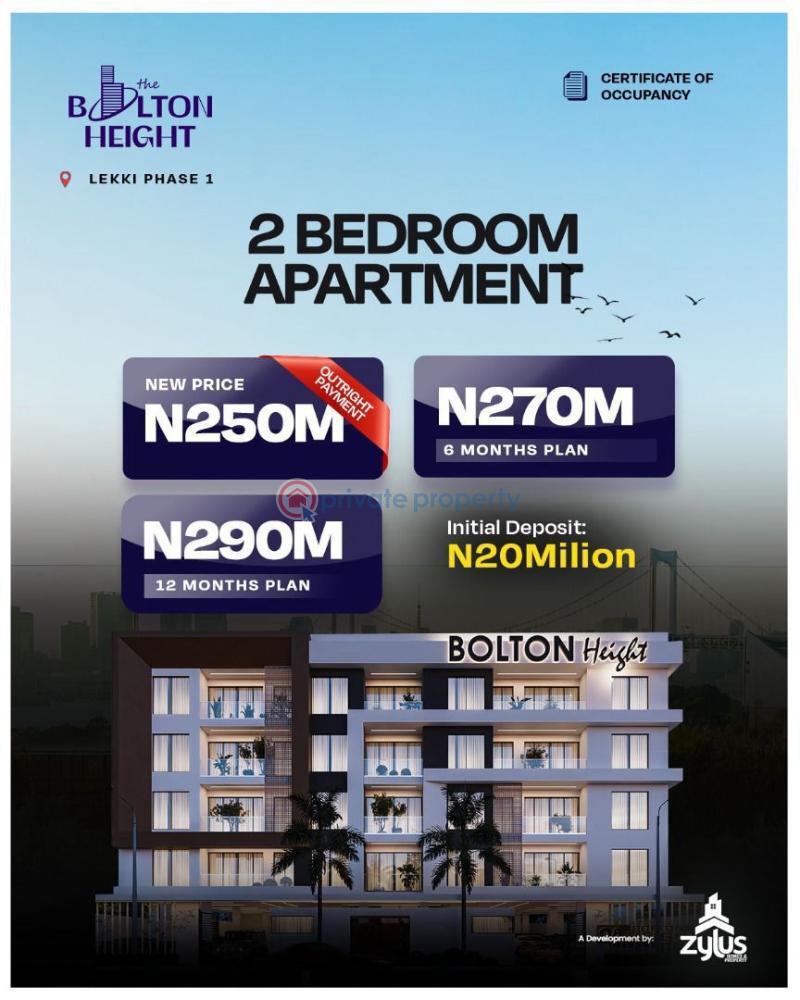 2 bedroom Flat & Apartment For Sale Lekki Phase 1 Lagos - 0