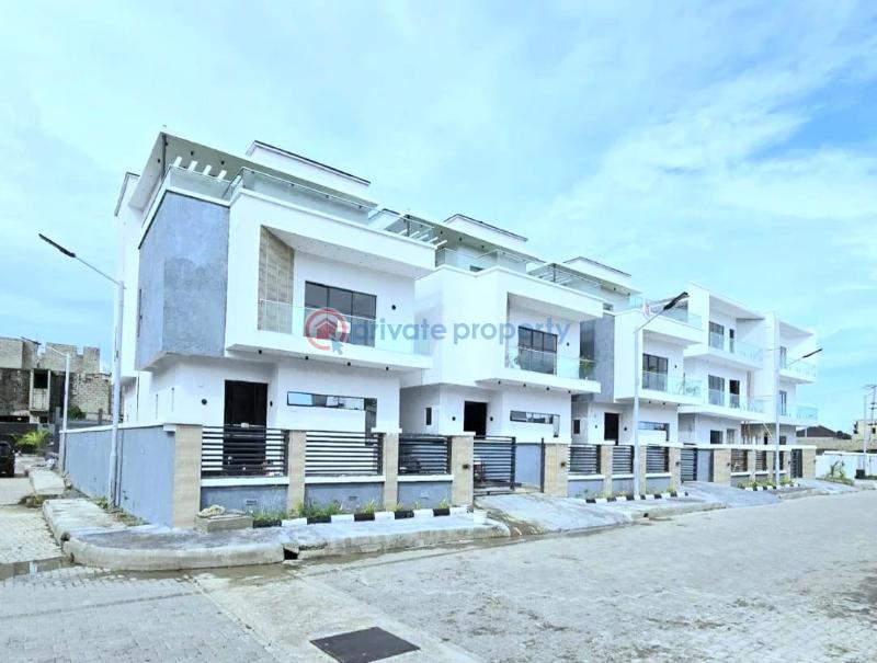 Brand 5-bedroom fully detached duplex - 0 5 bedroom Detached Duplex For Sale Osapa London Lekki Lagos - 0