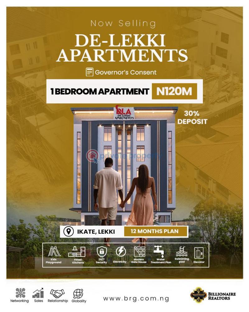 1 bedroom Block Of Flats For Sale Ikate Elegushi Lekki Lagos - 0