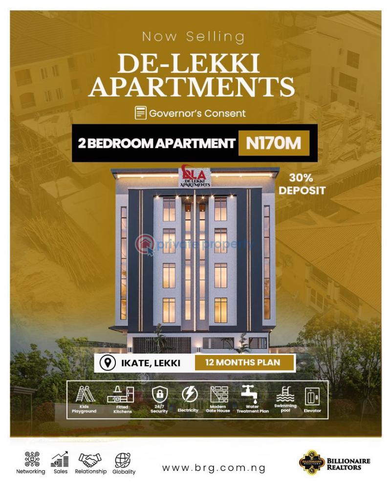 1 bedroom Block Of Flats For Sale Ikate Elegushi Lekki Lagos - 1