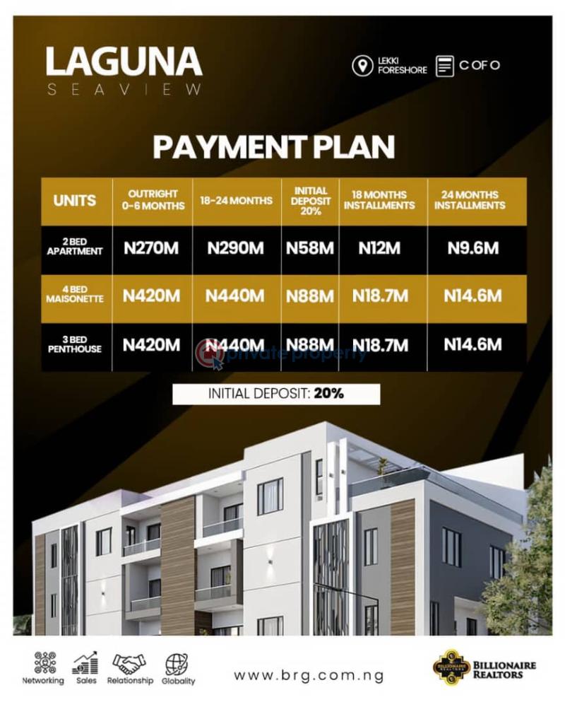 3 bedroom Penthouse For Sale Lekki Phase 1 Lagos - 1