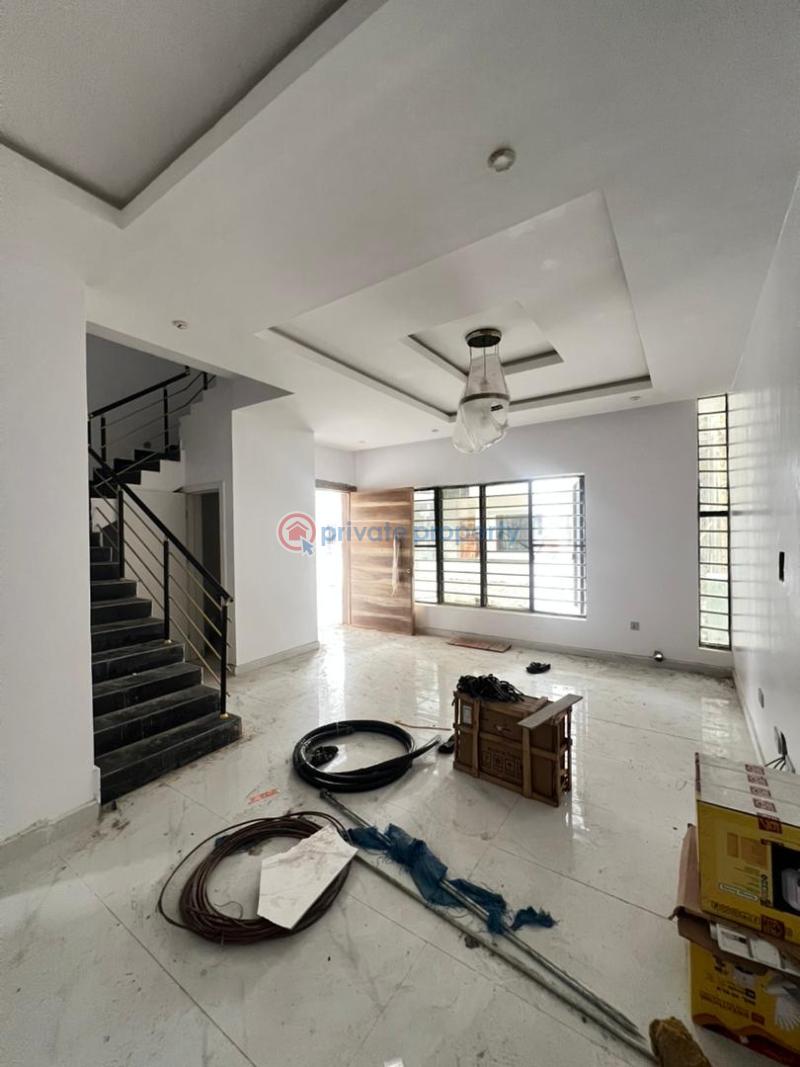 Brand new 3 bedroom terrace duplex with a bq - 1 3 bedroom Terraced Duplex For Sale Sangotedo Ajah Lagos - 1
