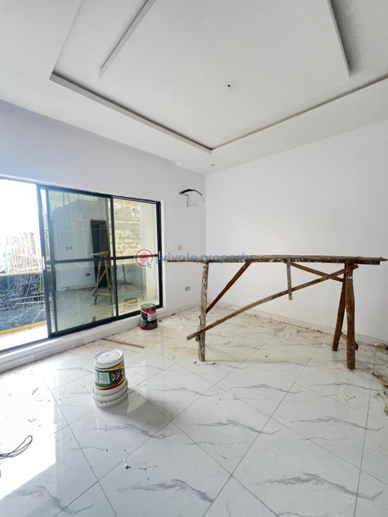 Brand new 3 bedroom terrace duplex with a bq - 4 3 bedroom Terraced Duplex For Sale Sangotedo Ajah Lagos - 4