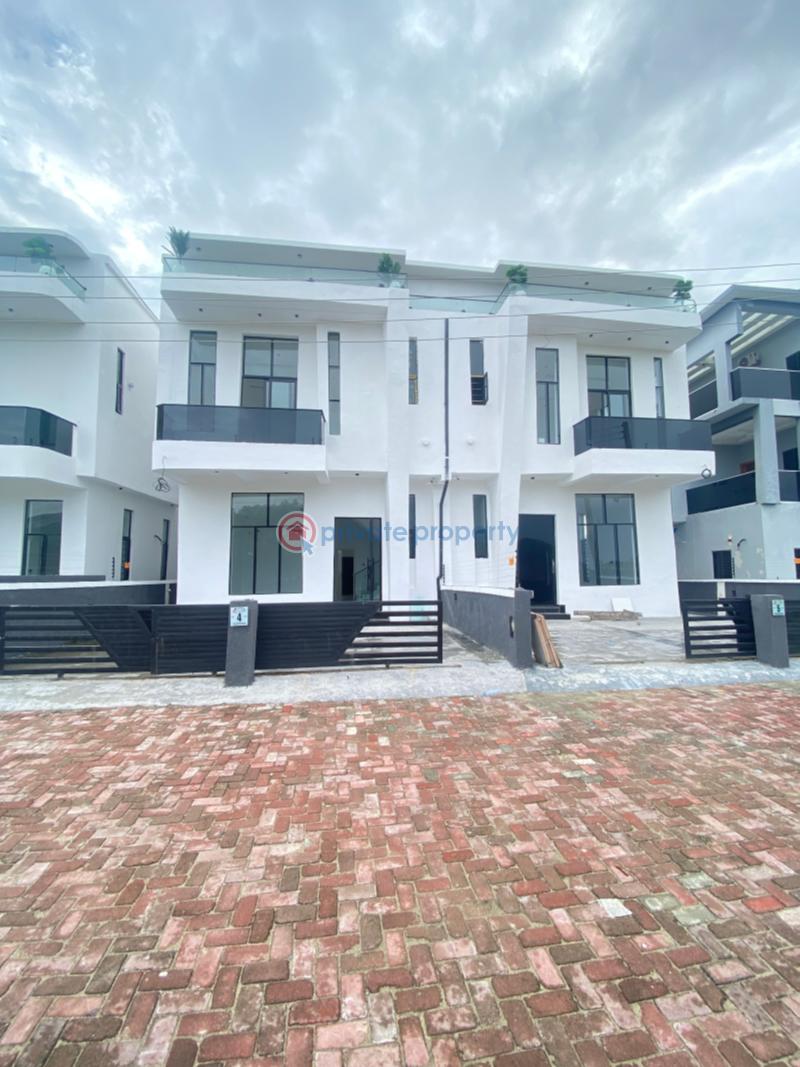 4 bedroom Semi detached Duplex For Sale Sangotedo,ajah Lagos. Sangotedo Ajah Lagos - 0