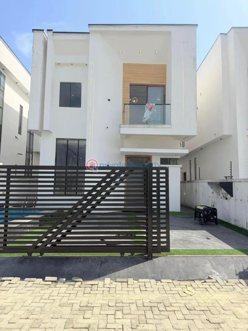 4 bedroom Detached Duplex For Sale Chevron Drive Lekki Lagos - 1