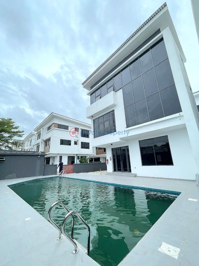 Brand new 4 bedroom house - 1 4 bedroom Terraced Duplex For Sale Falomo  Ikoyi Lagos - 1