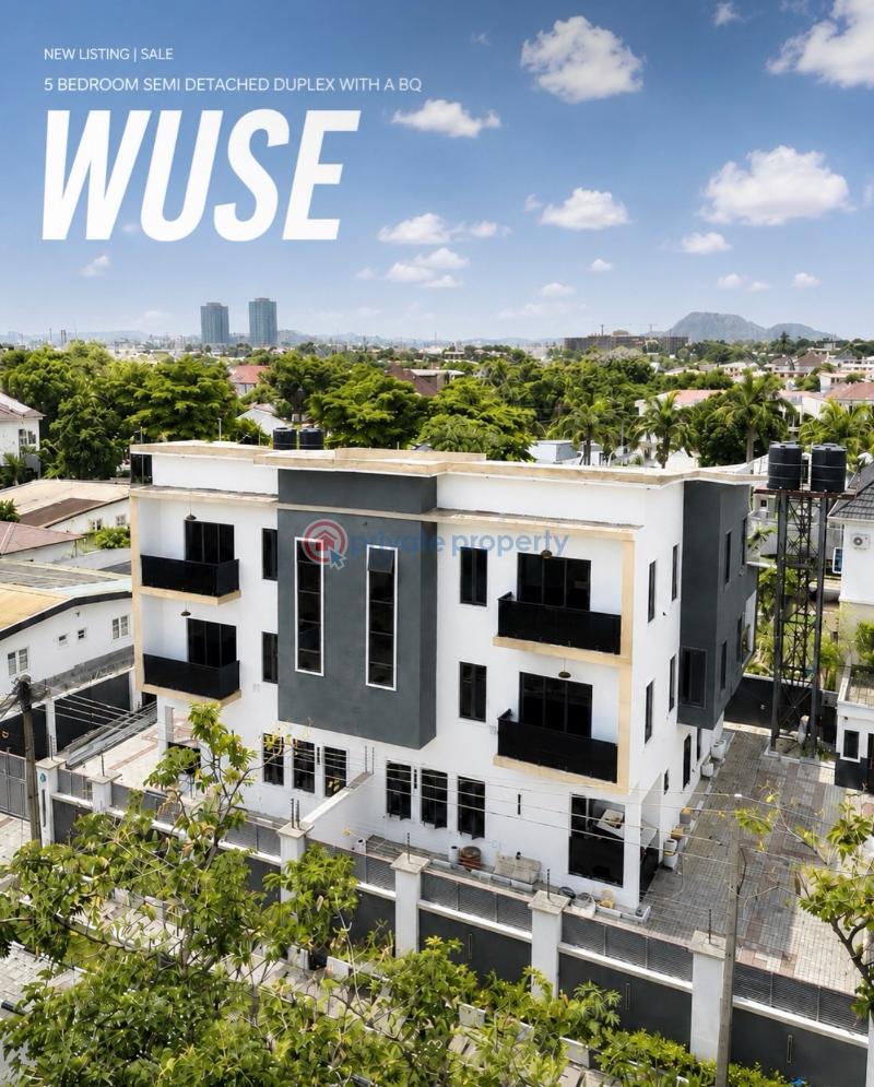 4 bedroom Semi detached Duplex For Sale Wuse Abuja Phase 1  - 0