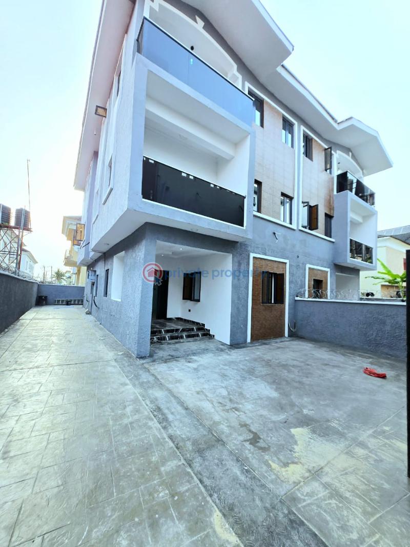 4 bedroom Semi detached Duplex For Rent Chevron Drive Lekki Lagos - 1