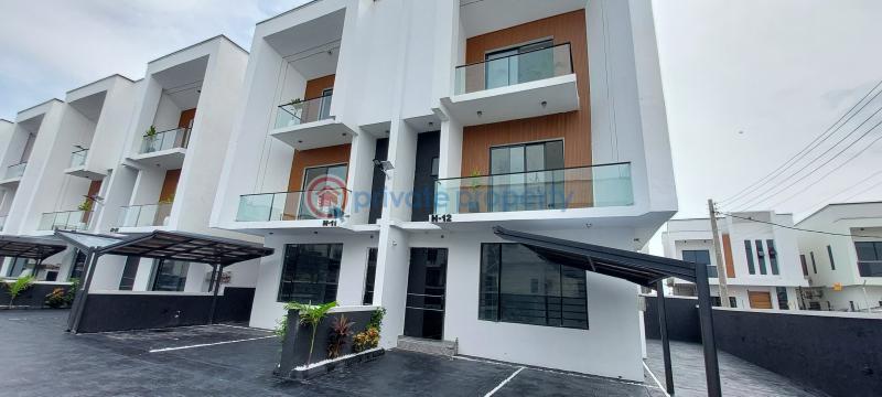 4 bedroom Semi detached Duplex For Sale Orchid Road Chevron Drive Lekki Lagos - 1