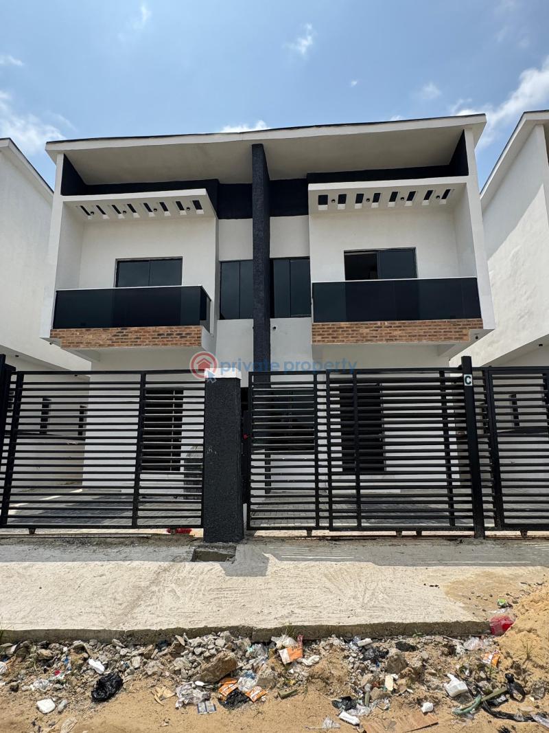Brand new 4  bedroom semi-detached duplex with a bq   for sale - 0 4 bedroom Semi detached Duplex For Sale Abraham Adesanya Ajah Lagos - 0