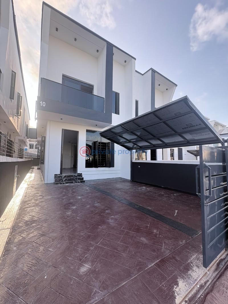 4 bedroom Semi detached Duplex For Sale Orchid Road, Lafiaji Lekki Lagos - 1