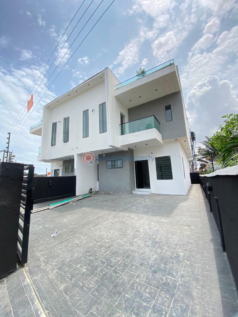 4 bedroom Semi detached Duplex For Sale Sangotedo Lagos - 1