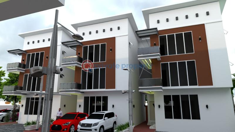 4 bedroom Terraced Duplex For Sale Jahi Abuja Phase 2  - 1