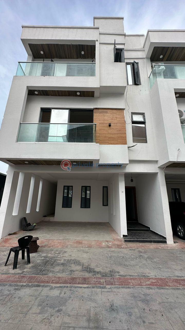 Brand new 4 bedroom terrace with allocated parking space - 1 4 bedroom Terrace For Sale Ilasan Lekki Lagos - 1