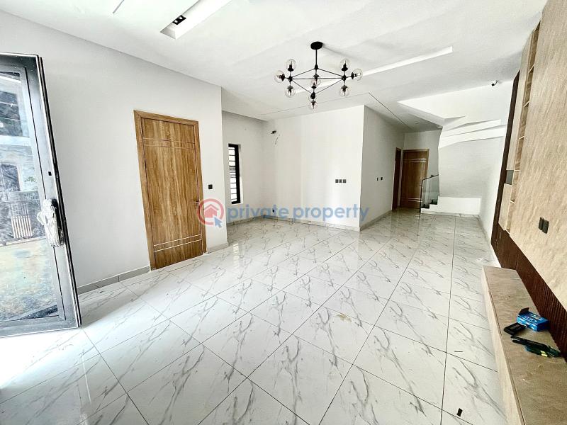 Brand new 4bedrooms +1bq semi detached duplex located at orchid road,2nd toll gate, chevron - 3 4 bedroom Semi detached Duplex For Sale Orchid Road,2nd Toll Gate, Chevron Axis Lafiaji Lekki Lagos - 3