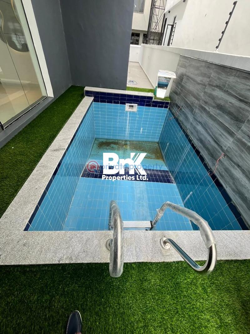 Brand new 5-bedroom detached house with 1room bq and pool sitting on 400 sqm - 24 5 bedroom Detached Duplex For Sale Ikota Lekki Lagos - 24