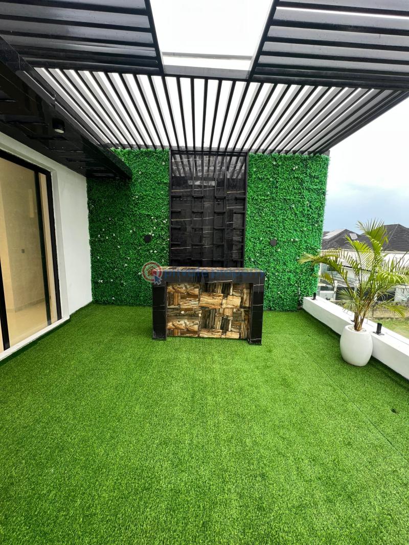 Brand new  5 bedroom duplex with cinema, swimming pool, rooftop terrace and bq - 17 5 bedroom Duplex For Sale Chevron Drive Lekki Lagos - 17