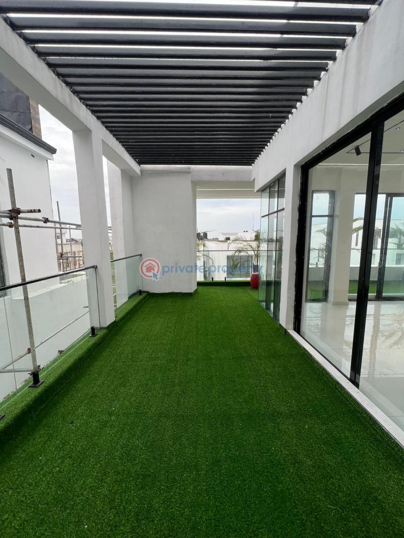 Brand new  5 bedroom duplex with cinema, swimming pool, rooftop terrace and bq - 16 5 bedroom Duplex For Sale Chevron Drive Lekki Lagos - 16