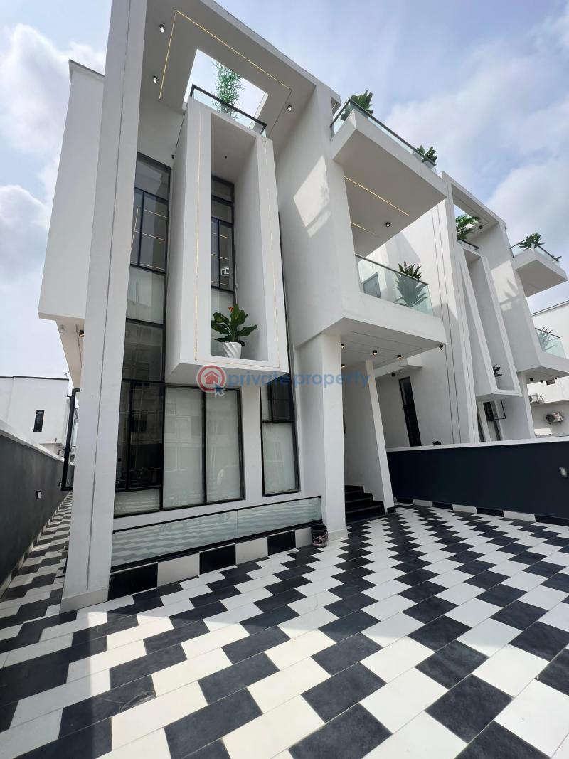5 bedroom Detached Duplex For Sale Chevron Drive Lekki Lagos - 1